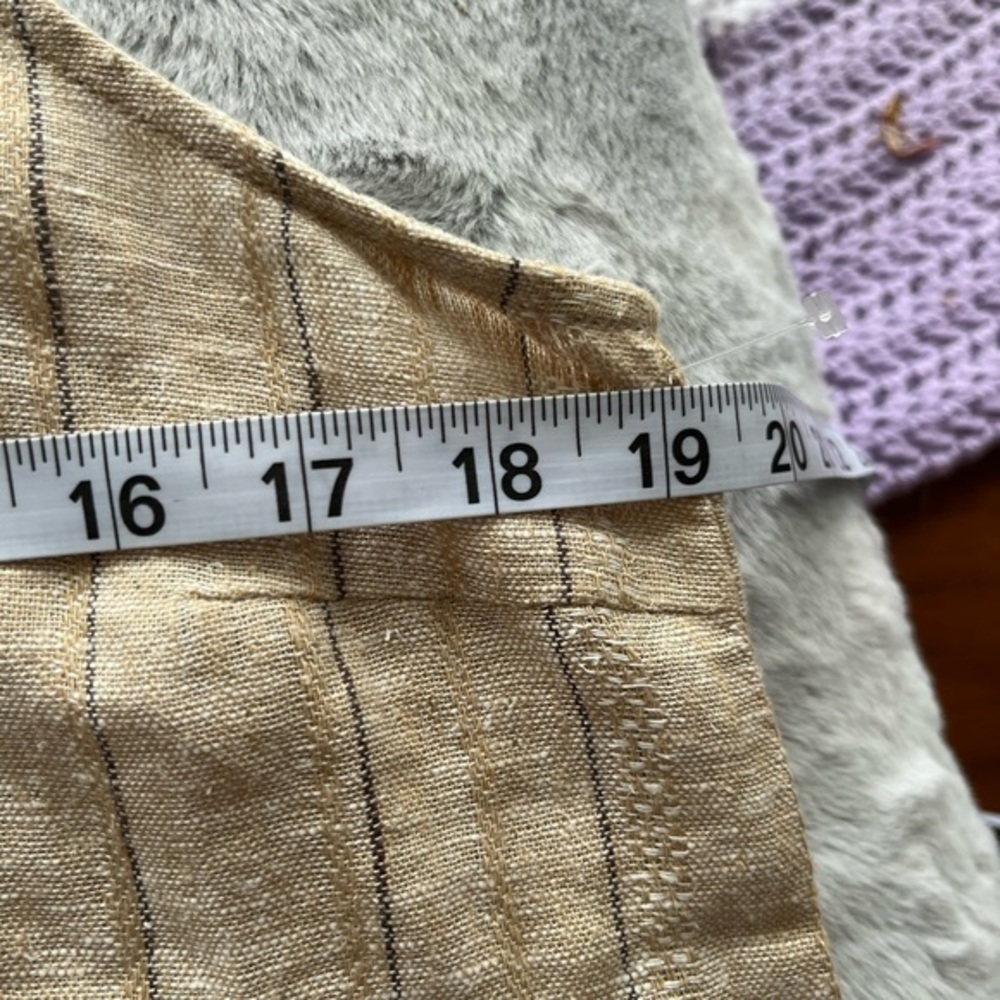 DREW Beige Striped Sleeveless Knit Tank - Picture 6 of 6
